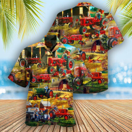 Tractor Just One More Tractor I Promise Just One - Hawaiian Shirt - Owl Ohh - Owl Ohh
