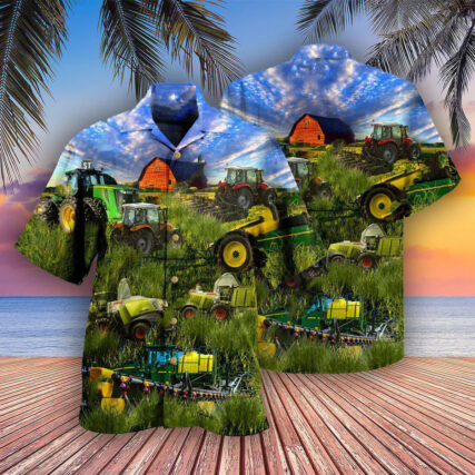 Tractor Just One More Tractor I Promise - Hawaiian Shirt - Owl Ohh - Owl Ohh