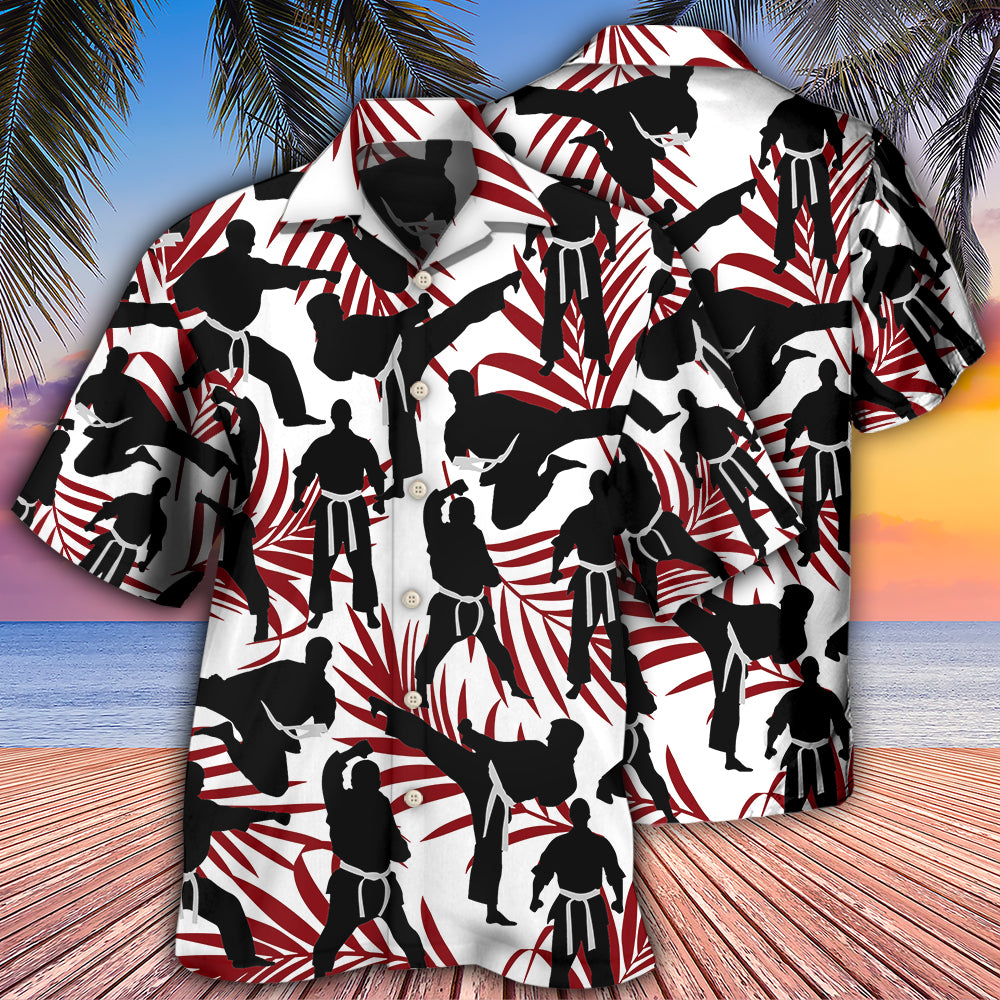 Karate Tropical Style - Hawaiian Shirt - Owl Ohh - Owl Ohh