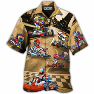 Kart Racing Go Cool - Hawaiian Shirt - Owl Ohh - Owl Ohh