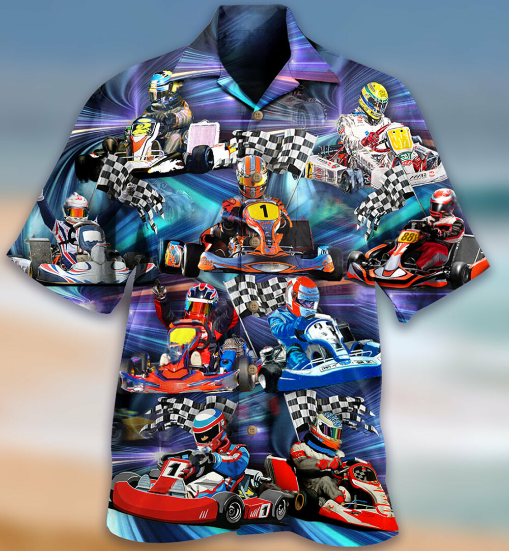 Kart Racing Go Kart Or Go Home - Hawaiian Shirt - Owl Ohh - Owl Ohh