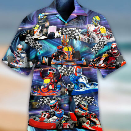 Kart Racing Go Kart Or Go Home - Hawaiian Shirt - Owl Ohh - Owl Ohh