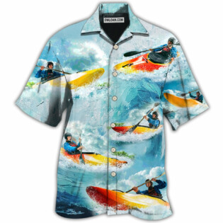 Kayaking Cool Colorful Style - Hawaiian Shirt - Owl Ohh - Owl Ohh
