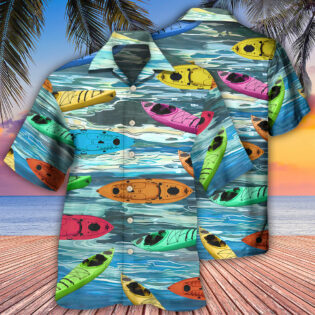 Kayaking It's Time For Kayaking - Hawaiian Shirt - Owl Ohh - Owl Ohh