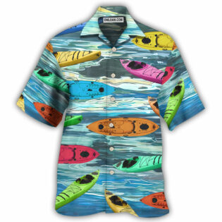 Kayaking It's Time For Kayaking - Hawaiian Shirt - Owl Ohh - Owl Ohh