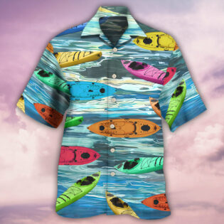 Kayaking It's Time For Kayaking - Hawaiian Shirt - Owl Ohh - Owl Ohh