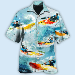 Kayaking Cool Colorful Style - Hawaiian Shirt - Owl Ohh - Owl Ohh