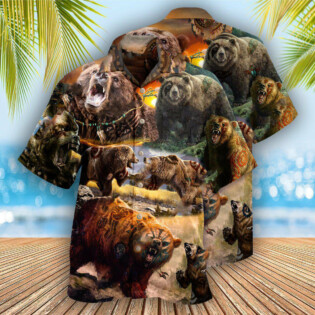 Native Bears Keep The Native Spirit - Hawaiian Shirt - Owl Ohh - Owl Ohh