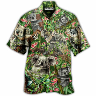 Koala Love Christmas Tree - Hawaiian Shirt - Owl Ohh - Owl Ohh