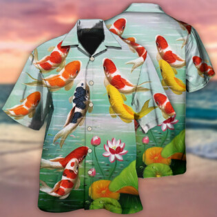 Fish Koi Fish Beautiful Style - Hawaiian Shirt - Owl Ohh - Owl Ohh