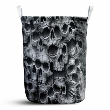 Skull No Fear No Pain - Laundry Basket - Owl Ohh - Owl Ohh