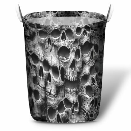 Skull No Fear No Pain - Laundry Basket - Owl Ohh - Owl Ohh