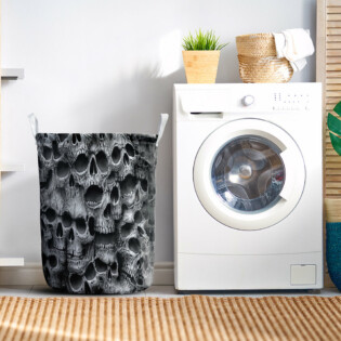 Skull No Fear No Pain - Laundry Basket - Owl Ohh - Owl Ohh
