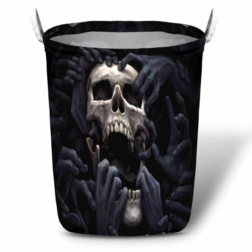 Skull Love Darkness Amazing - Laundry Basket - Owl Ohh - Owl Ohh