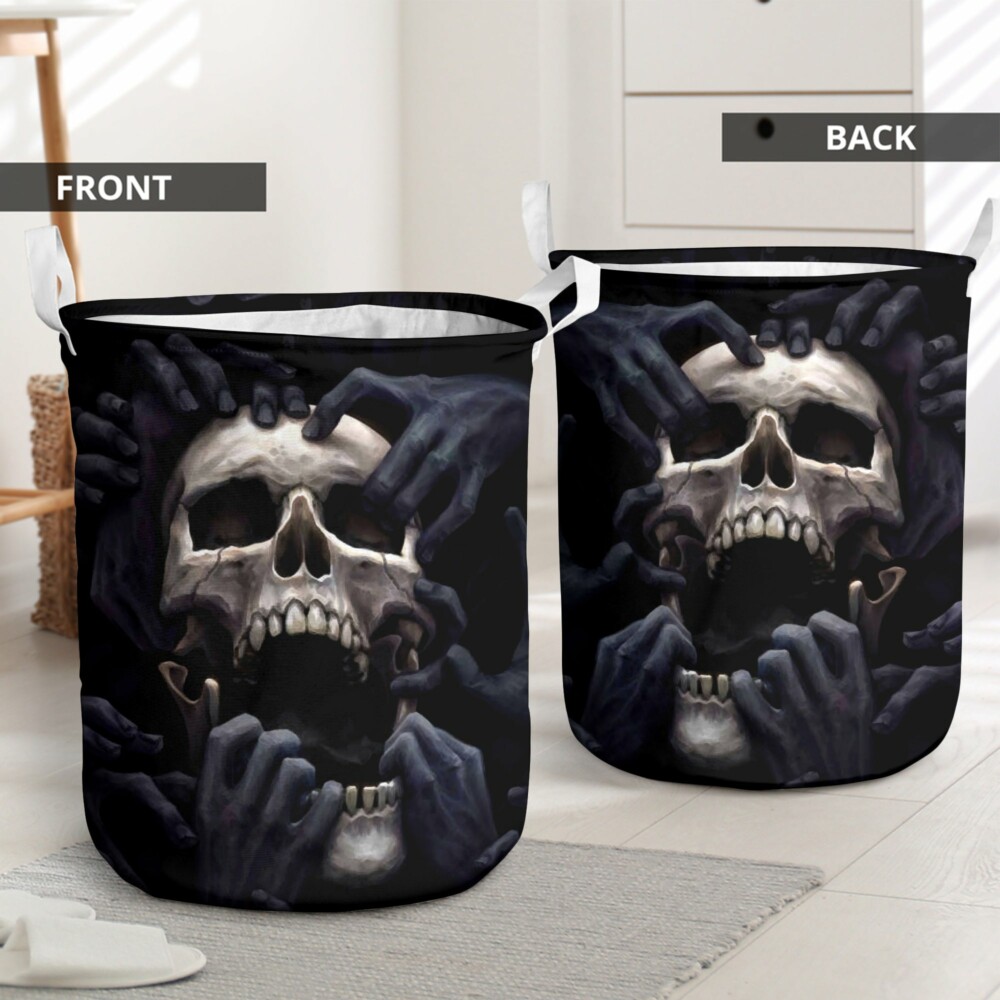 Skull Love Darkness Amazing - Laundry Basket - Owl Ohh - Owl Ohh