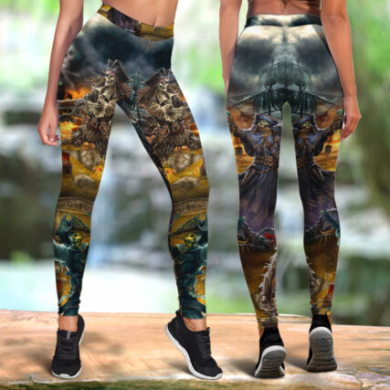 Skull Hunting Treasure Journey - Legging - Owl Ohh - Owl Ohh