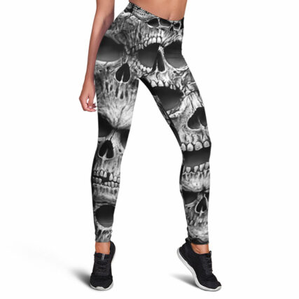 Skull No Fear No Pain - Legging - Owl Ohh - Owl Ohh
