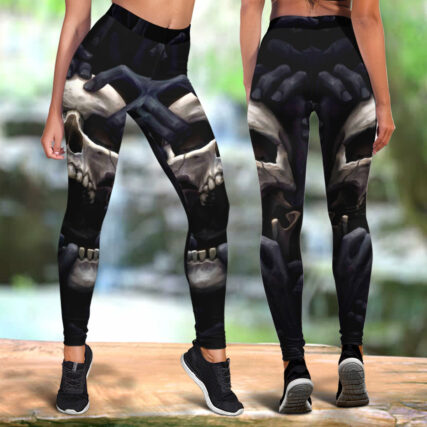 Skull Love Darkness Amazing - Legging - Owl Ohh - Owl Ohh