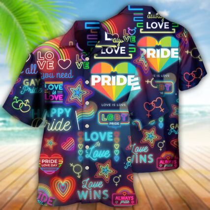 LGBT Love Has No Gender - Hawaiian Shirt - Owl Ohh - Owl Ohh