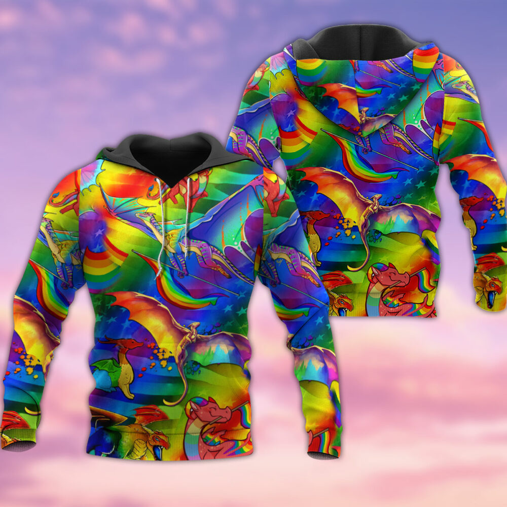 LGBT Love Life Stunning Colors - Hoodie - Owl Ohh - Owl Ohh