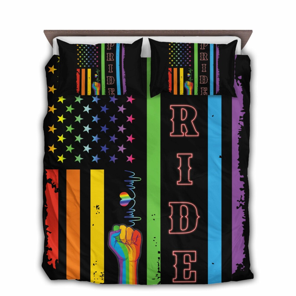 LGBT Pride Love Proud Of Myself - Bedding Cover - Owl Ohh - Owl Ohh