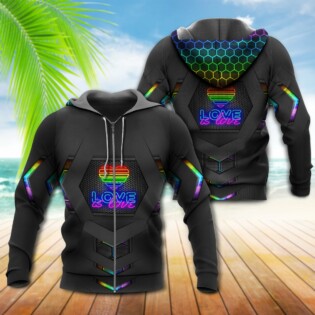 LGBT Pride Lover - Hoodie - Owl Ohh - Owl Ohh