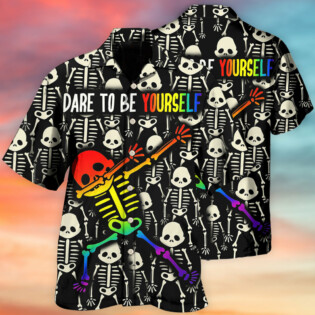 LGBT Dare To Be Yourself Style - Hawaiian Shirt - Owl Ohh - Owl Ohh