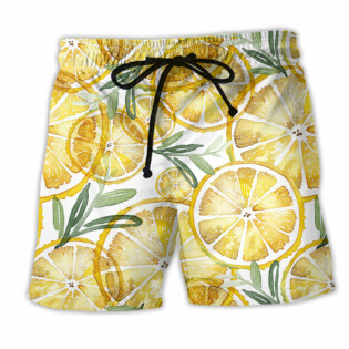 Lemon Basic Hot Summer - Beach Short - Owl Ohh - Owl Ohh
