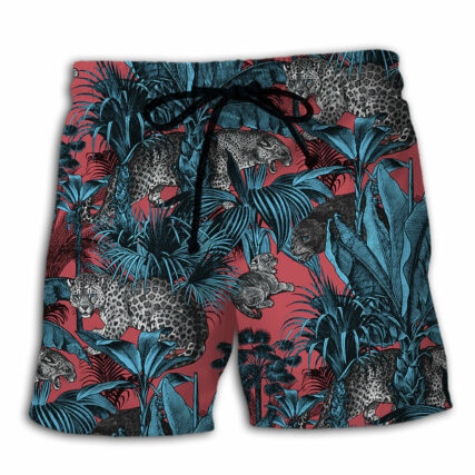 Leopard Make Me Happy - Beach Short - Owl Ohh - Owl Ohh