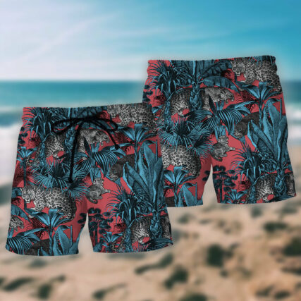 Leopard Make Me Happy - Beach Short - Owl Ohh - Owl Ohh