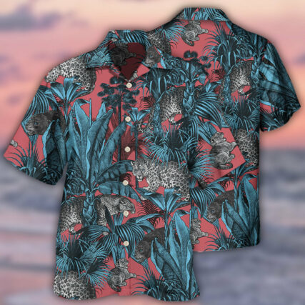 Leopard Always Make Me Feel Happy- Hawaiian Shirt - Owl Ohh - Owl Ohh
