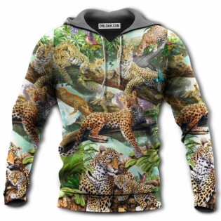 Leopard Animals Life Is Better With A Leopard - Hoodie - Owl Ohh - Owl Ohh