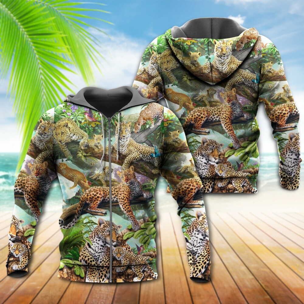 Leopard Animals Life Is Better With A Leopard - Hoodie - Owl Ohh - Owl Ohh