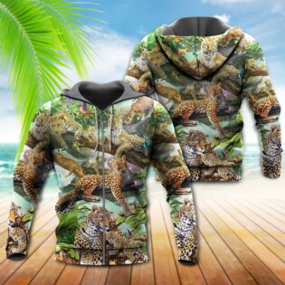 Leopard Animals Life Is Better With A Leopard - Hoodie - Owl Ohh - Owl Ohh