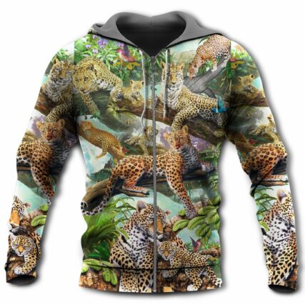 Leopard Animals Life Is Better With A Leopard - Hoodie - Owl Ohh - Owl Ohh