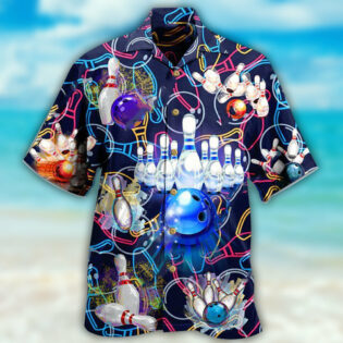 Bowling Let The Good Times - Hawaiian Shirt - Owl Ohh - Owl Ohh