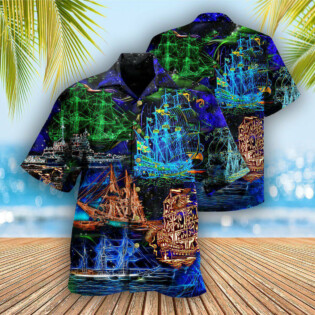 Ship Life Is An Ocean And You're Ship - Hawaiian Shirt - Owl Ohh - Owl Ohh