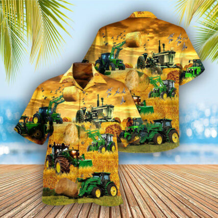 Tractor Better On The Farm - Hawaiian Shirt - Owl Ohh - Owl Ohh