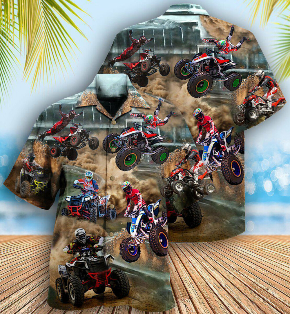 Terrain Vehicle Life Is Better With All Terrain Vehicle - Hawaiian Shirt - Owl Ohh - Owl Ohh