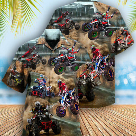 Terrain Vehicle Life Is Better With All Terrain Vehicle - Hawaiian Shirt - Owl Ohh - Owl Ohh