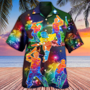 Christmas Life Is Better With Cricket Merry Christmas Blink Blink- Hawaiian Shirt - Owl Ohh - Owl Ohh