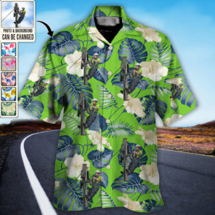 Whatever You Want Tropical Custom Photo - Hawaiian Shirt - Personalized Photo Gifts-Owl Ohh