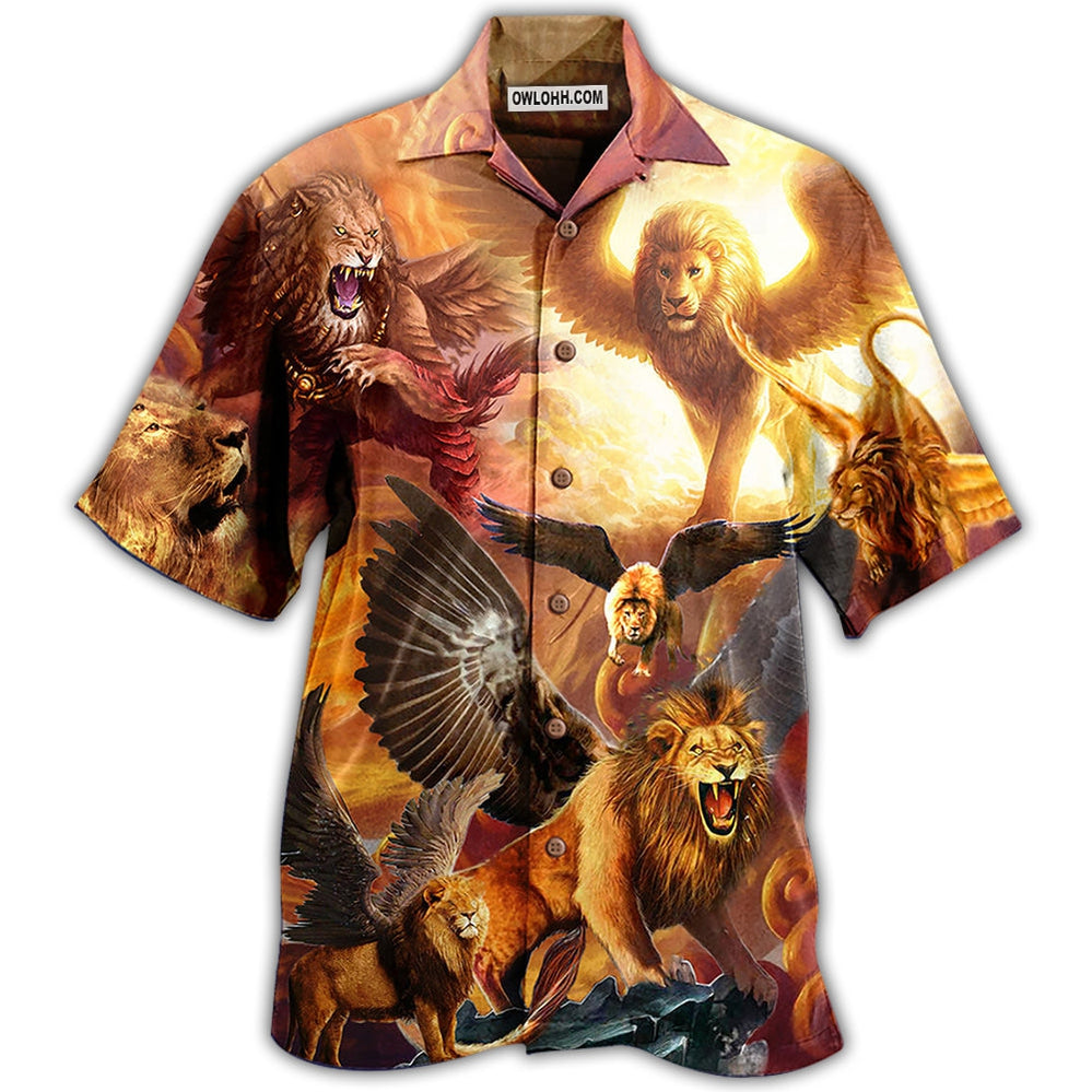 Lion King Love Life - Hawaiian Shirt - Owl Ohh - Owl Ohh
