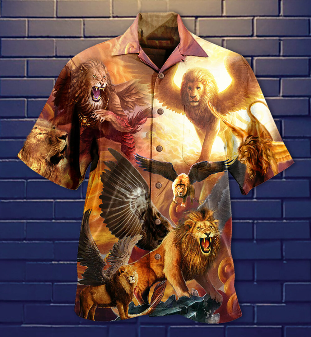 Lion King Love Life - Hawaiian Shirt - Owl Ohh - Owl Ohh