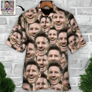 Custom Face Funny Custom Photo - Hawaiian Shirt - Personalized Photo Gifts, Custom Photo Gifts, Personalized Gifts Ideas for men and women, kids - Owl Ohh