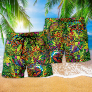 Lizard Life Is Better With A Lizard - Beach Short - Owl Ohh - Owl Ohh