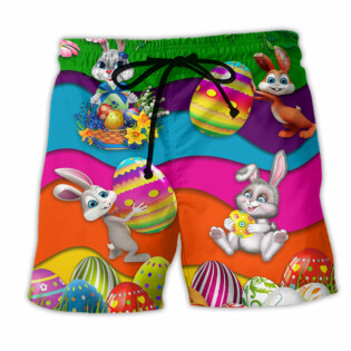 Rabbit Easter's day So Bright - Beach Short - Owl Ohh - Owl Ohh