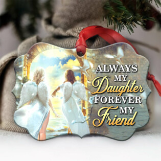 Family Mother And Daughter - Horizontal Ornament - Owl Ohh - Owl Ohh