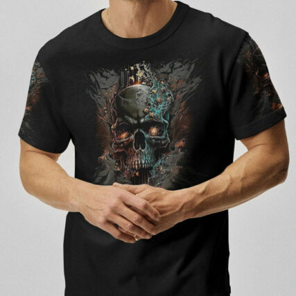 MOST DAYS I DON'T GIVE A F SKULL ALL OVER PRINT - TLTR1704232