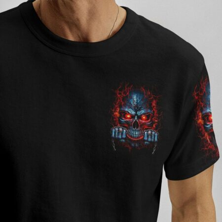 ATTITUDE PROBLEM MADLY SKULL ALL OVER PRINT - TLNO0704233